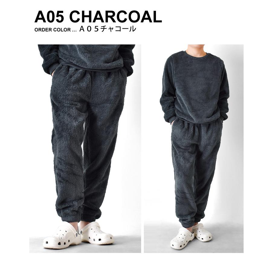 ARONA フリースパンツ 裏起毛 メンズ レディース 暖か ボア 部屋着