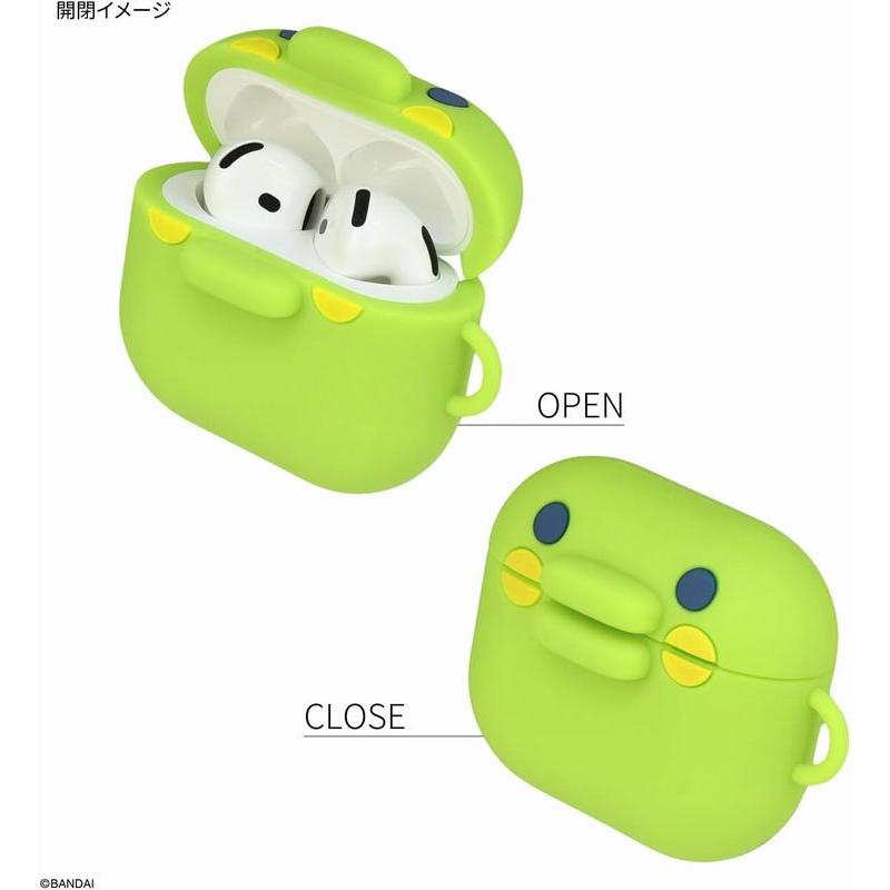 Apple AirPods 4 (ANC) 本体くちぱっちケース付き BANDAI（バンダイ） たまごっち AirPods 4 対応 シリコンケース くち