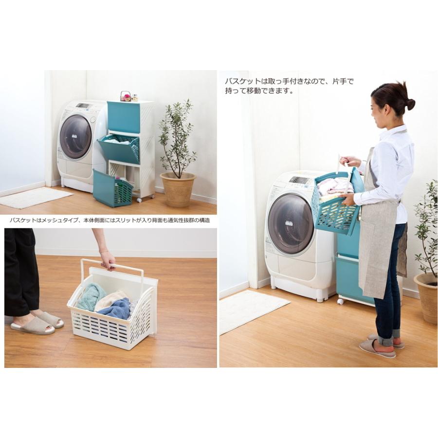 【新着商品】平和工業 ランドリーボックス クレバン 3段 323 ブルー 平和工業 クレバン ランドリーボックス3段 Clevan323 ブルー 日本製