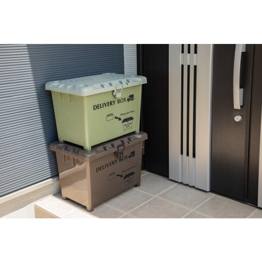 月間セール】デリバリーボックス ダークグレー 〜平和工業