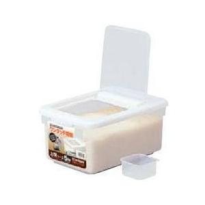 お米ケース5kgタイプ（軽量カップ付）【お得な28個セット】〜サンコープラスチック〜の画像