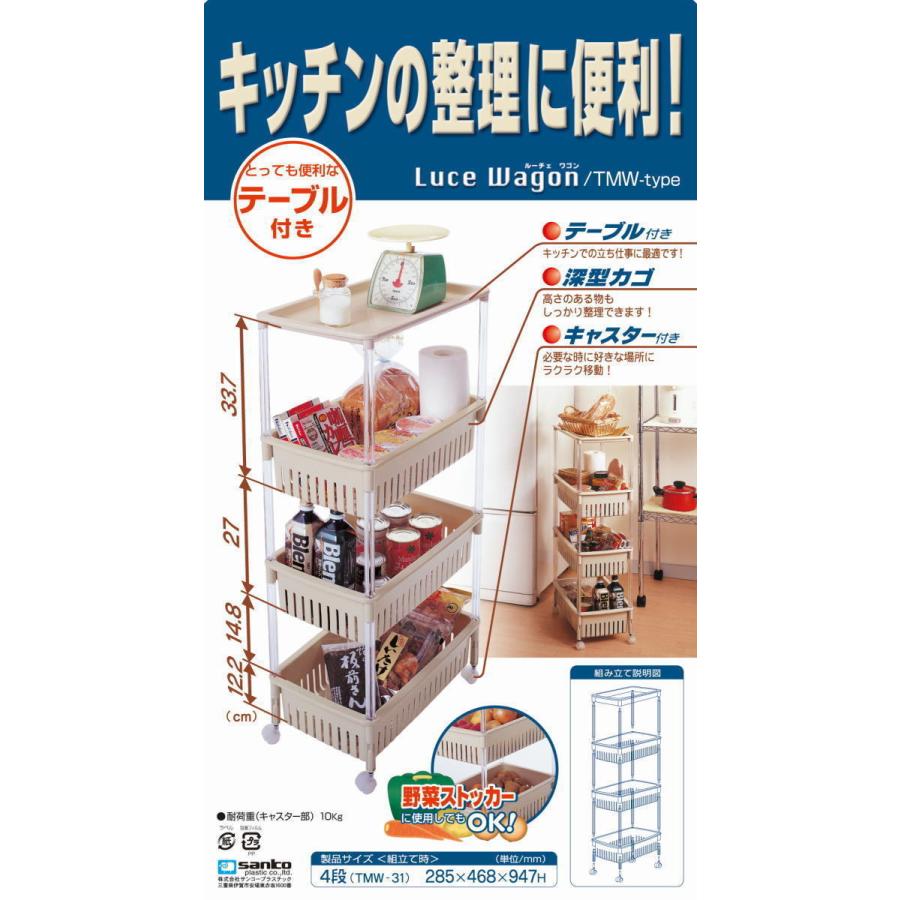 ルーチェワゴン TMW-31【お得な6個セット】〜サンコープラスチック〜の画像