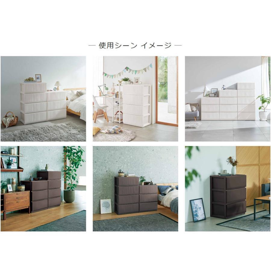 天馬 プロフィックス スタイルケース組立式 6503深型 ブラウン 