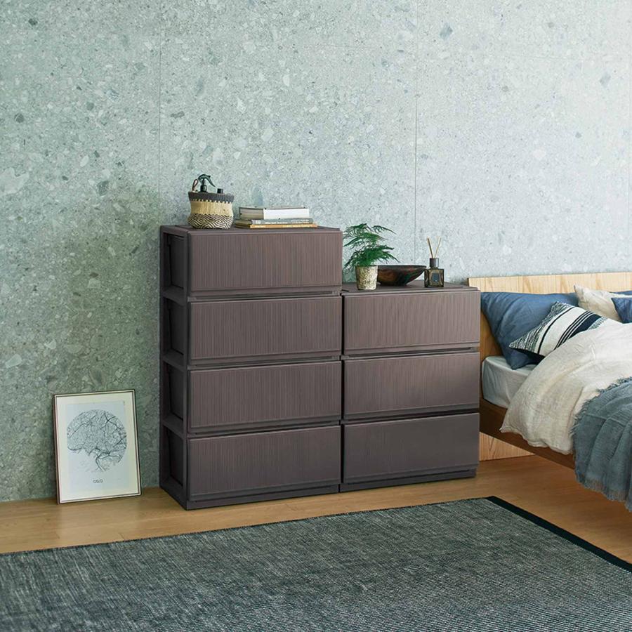 天馬 プロフィックス スタイルケース組立式 6504深型 ブラウン