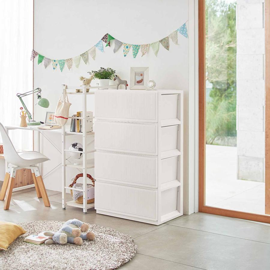 天馬 プロフィックス スタイルケース組立式 6504深型 ホワイト