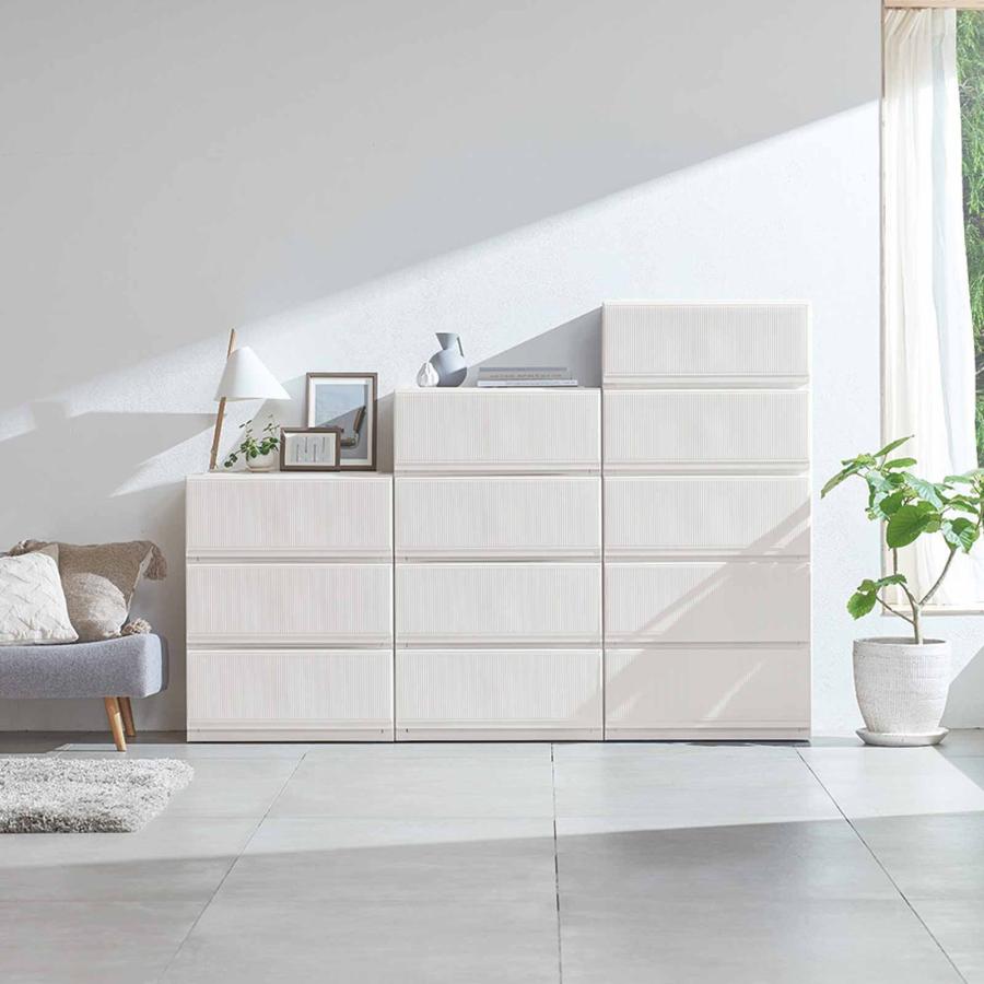 天馬 プロフィックス スタイルケース組立式 6504深型 ホワイト