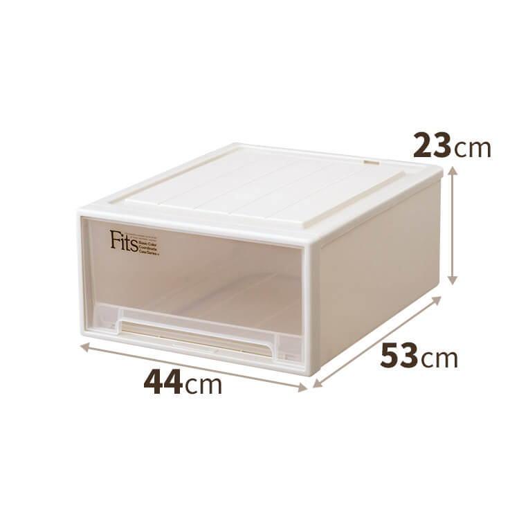 送料無料✨4個セット✨フィッツ Fits天馬 衣装ケース クローゼット M-53 Fits 天馬 フィッツケースクローゼット ワイドM-53【お買い得6個