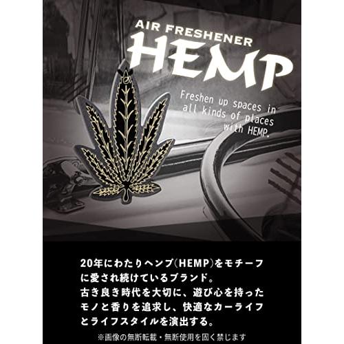 ヘンプ(HEMP) ルームフレグランス エアーフレッシュナー ペーパー ココナッツ 3枚セット 吊り下げ NAX-052-003｜around-store｜03