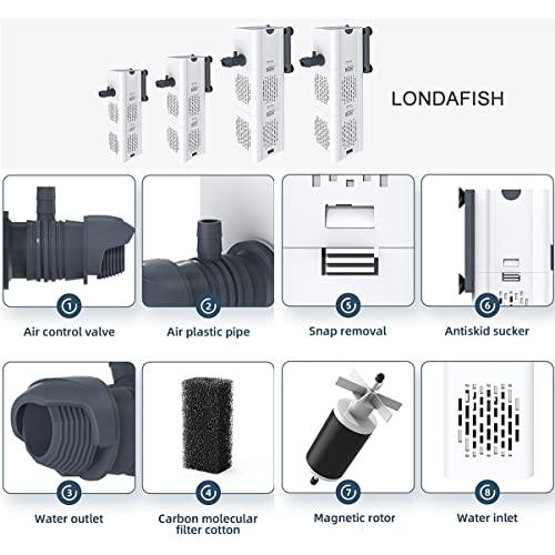 LONDAFISH 水槽フィルター 水槽ポンプ フィルター式水中ポンプ LONDAFISH 水槽フィルター 水槽ポンプ フィルター式水中ポンプ