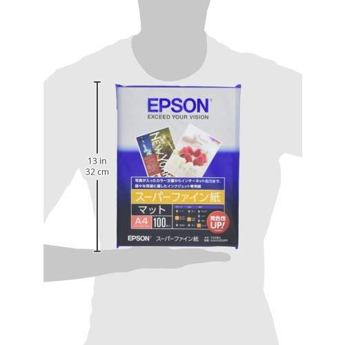 エプソン EPSON スーパーファイン紙 A4 100枚 KA4100SFR｜around-store｜02