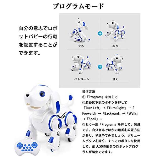 ロボットおもちゃ犬 ロボットペット ロボット犬 電子ペット 子供のおもちゃ 男の子おもちゃ 女の子おもちゃ 誕生日 子供の日 クリスマスプレゼント「日本語の説｜around-store｜04