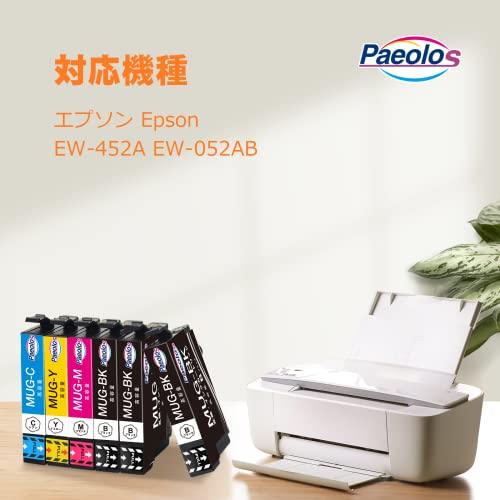 Epson用 MUG-4CL マグカップ 互換 インクカートリッジ MUG 4CL エプソン マグカップ MUG インク 合計6本セット(3BK*C*M*Y) 対応機種： Epson EW-452A EW-052AB｜around-store｜02