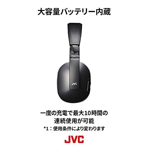 JVCケンウッド ワイヤレスヘッドホンシステム HA-WD100B ブラック｜around-store｜05