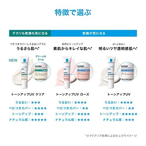 ラ ロッシュ ポゼ   日焼け止め 化粧下地   UVイデア XL プロテクショントーンアップ ホワイト SPF50* PA**** 保湿 敏感肌 透明感 30ミリリットル (x 1)｜around-store｜04