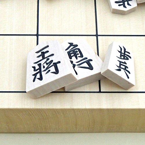 天童将棋駒 正式書体の彫駒 白椿上彫 桐箱入り｜around-store｜03