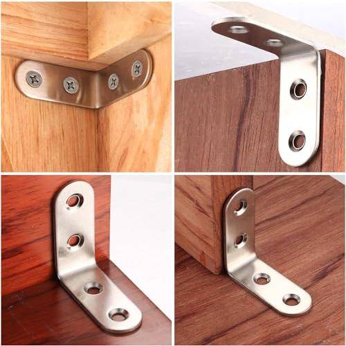 l字金具 アングル 16個 l字 金具 l型ブラケット 40*40*15mm*20