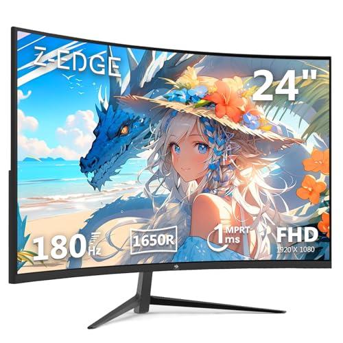 Z Z-Edge 湾曲ゲーミングモニター 24インチ 180Hz ディスプレイ LED FHD 1920x1080/非光沢/VAパネル/超薄型/HDR(標準輝度:300cd/*)/1ms/R1650曲面/FreeSync/HDMI : wss-914t569ebqsz : AROUNDSTORE - 通販 - Yahoo!ショッピング Z Z-Edge 湾曲ゲーミングモニター 24インチ 180Hz ディスプレイ LED FHD 1920x1080/非光沢/VAパネル/超薄型/HDR(標準輝度:300cd/*)/1ms/R1650曲面/FreeSync/HDMI : wss-914t569ebqsz : AROUNDSTORE - 通販 - Yahoo!ショッピング