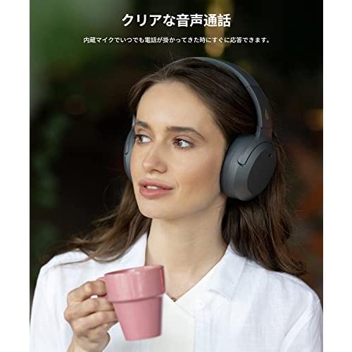 Edifier W820NB ワイヤレスヘッドホン アクティブ ノイズキャンセリング 外音取り込み機能 ハイレゾ対応 Bluetooth5.0 ゲームモード 専用アプリ対応 49時間連続｜around-store｜04