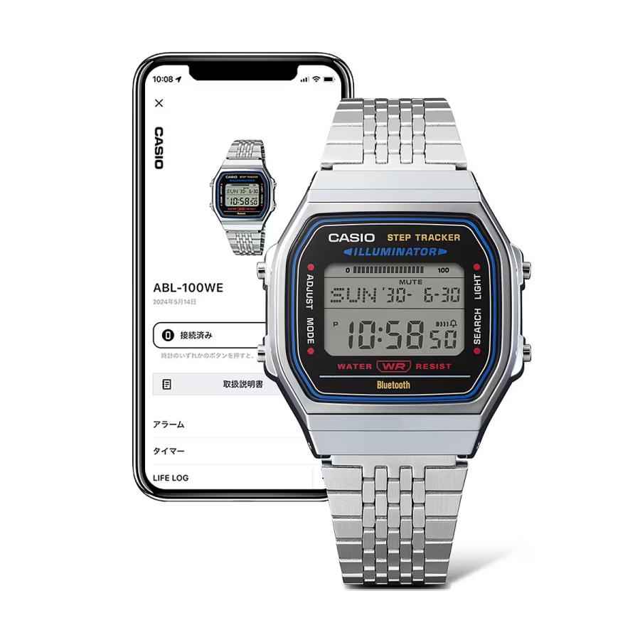 CASIO カシオ ABL-100WE-1B Bluetooth モバイルリンク スマート CASIO カシオ ABL-100WE-1B Bluetooth モバイルリンク スマート