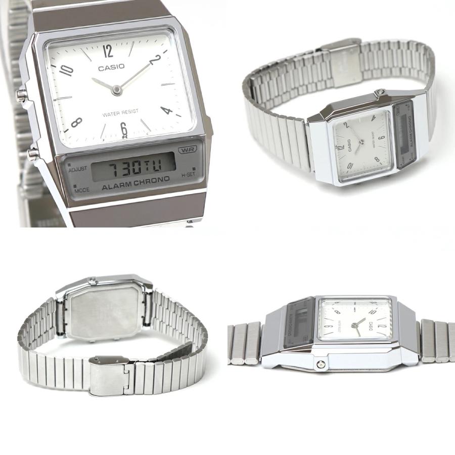 カシオスタンダードAQ-800E 2本セット スタンダードアナデジ 並行輸入品 10年保証 CASIO STANDARD MENS