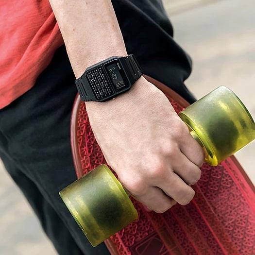 CASIO カシオ カリキュレーター CA-53WF デジタルウォッチ データバンク 電卓 計算機 レトロ ユニセックス チープカシオ 薄い 軽い おしゃれ メンズ レディース | DATABANK | 11