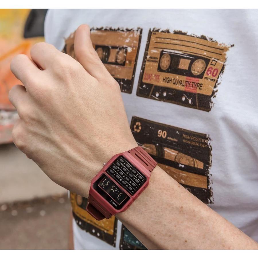 CASIO カシオ カリキュレーター CA-53WF デジタルウォッチ データバンク 電卓 計算機 レトロ ユニセックス チープカシオ 薄い 軽い おしゃれ メンズ レディース | DATABANK | 13