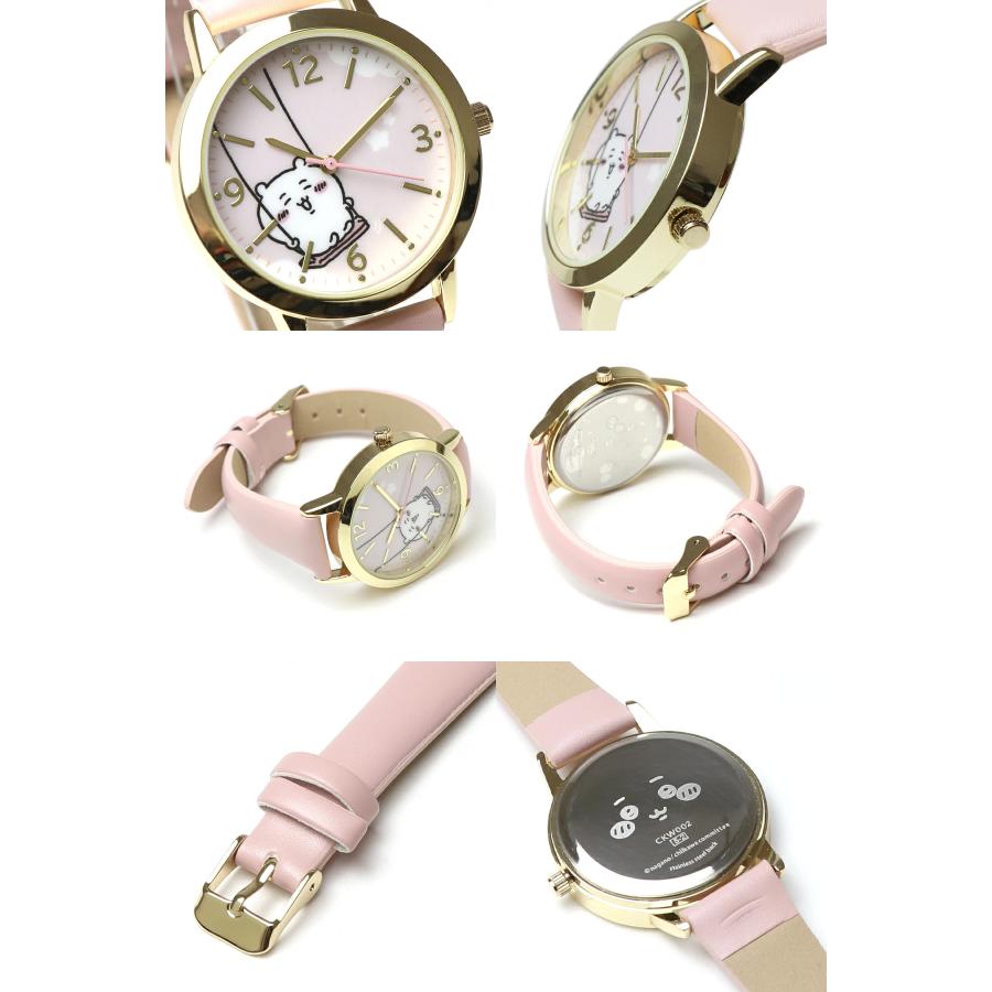 ちいかわ レディース 腕時計 アナログ ウォッチ 革ベルト レザーバンド