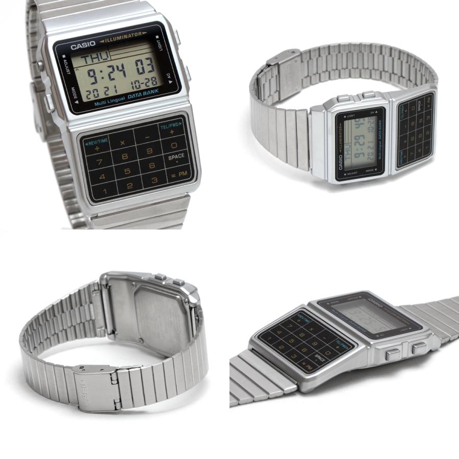 CASIO カシオ DATABANK データバンク シルバー ステンレス