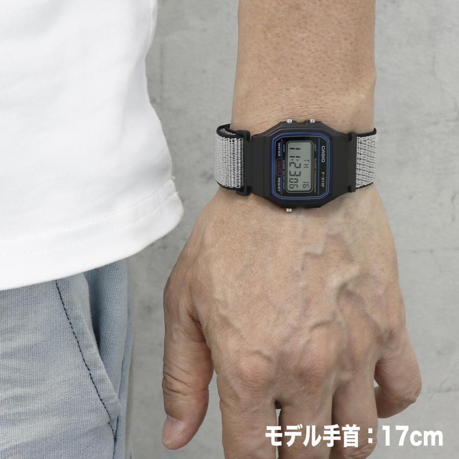 CASIO F-91W & W-218H シリーズ】汎用 18mm 交換ベルト ナイロンバンド