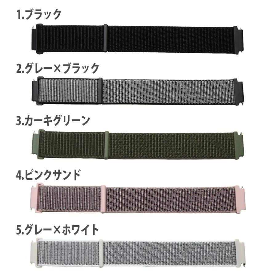 オリジナル　ベルクロタイプ各1枚 CASIO F-91W & W-218H シリーズ】汎用 18mm 交換ベルト ナイロンバンド