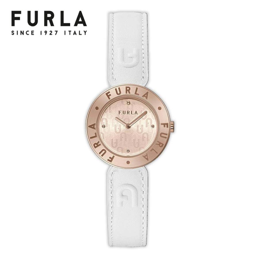 新品未使用 FURLA 時計 白 アナログ時計 腕時計 FURLA（フルラ） 腕時計 レディース ホワイト 白 ピンクゴールド 女性