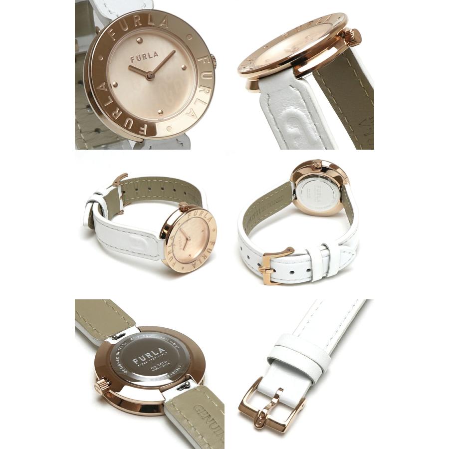 新品未使用 FURLA 時計 白 アナログ時計 腕時計 FURLA（フルラ） 腕時計 レディース ホワイト 白 ピンクゴールド 女性