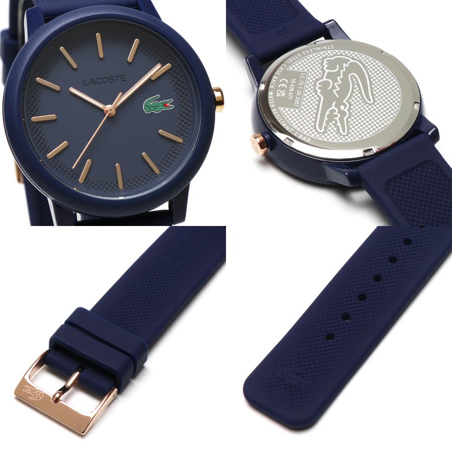 LACOSTE（ラコステ） 12.12 メンズ 男性 42mm 腕時計 ラバー アナログ