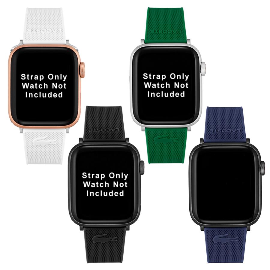 LACOSTE - ★ラコステ アップルウォッチ 8 シリーズ 2050016-1 LACOSTE ラコステ AppleWatch アップルウォッチ ベルト シリコン