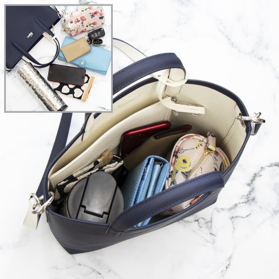 Lacoste 黒 トートバッグ ポーチ付き リバーシブル LACOSTE（ラコステ） ポーチ付き リバーシブル 縦型トートバッグ