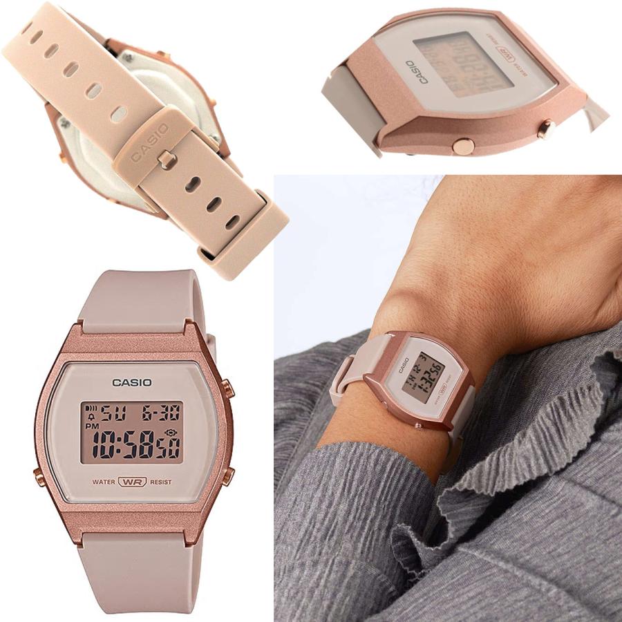 CASIO カシオ スタンダード STANDARD DIGITAL デジタル 女性 レディース レディス キッズ チープカシオ LW-204 防水 シンプル ビジネス｜around｜04