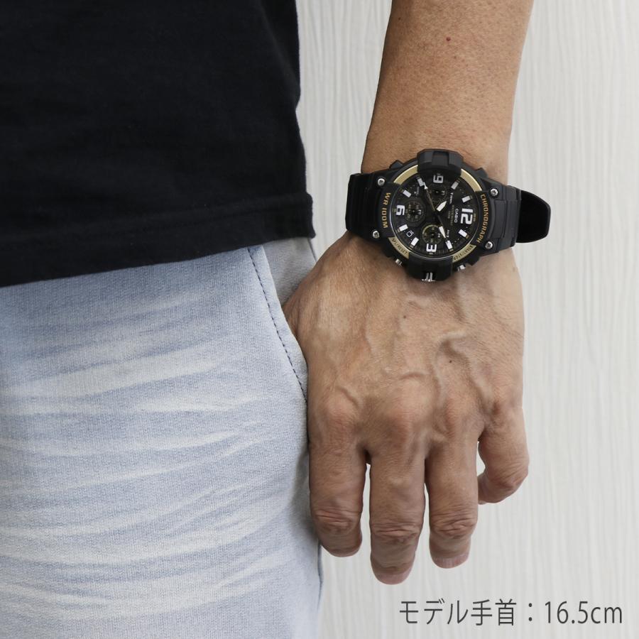 CASIO（カシオ） クロノグラフ メンズ 腕時計 MCW-100H-9A2 ブラック