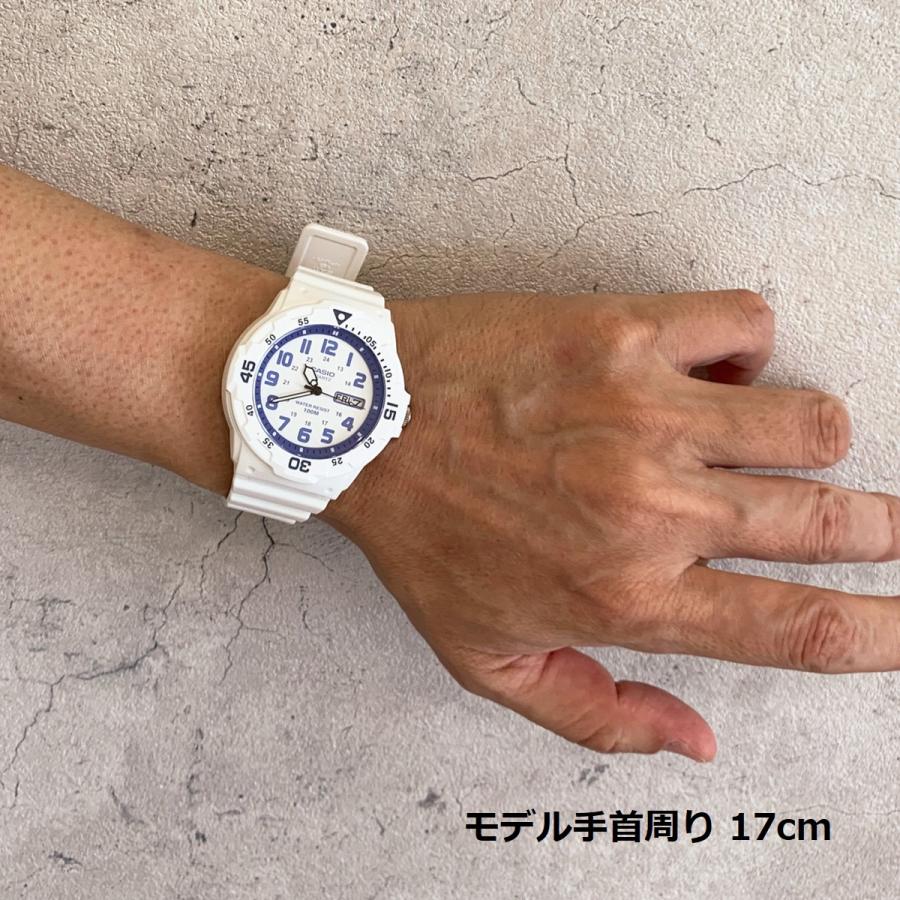 CASIO（カシオ） MRW-200HC-7B2 腕時計 ホワイト ブルー メンズ