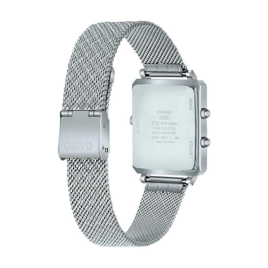 CASIO（カシオ） スタンダード アナデジ 腕時計 MTP-B205 オレンジ