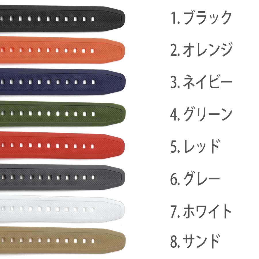 CASIO W-218H 交換ベルト】 汎用 ウレタン ベルト 18mm カシオ