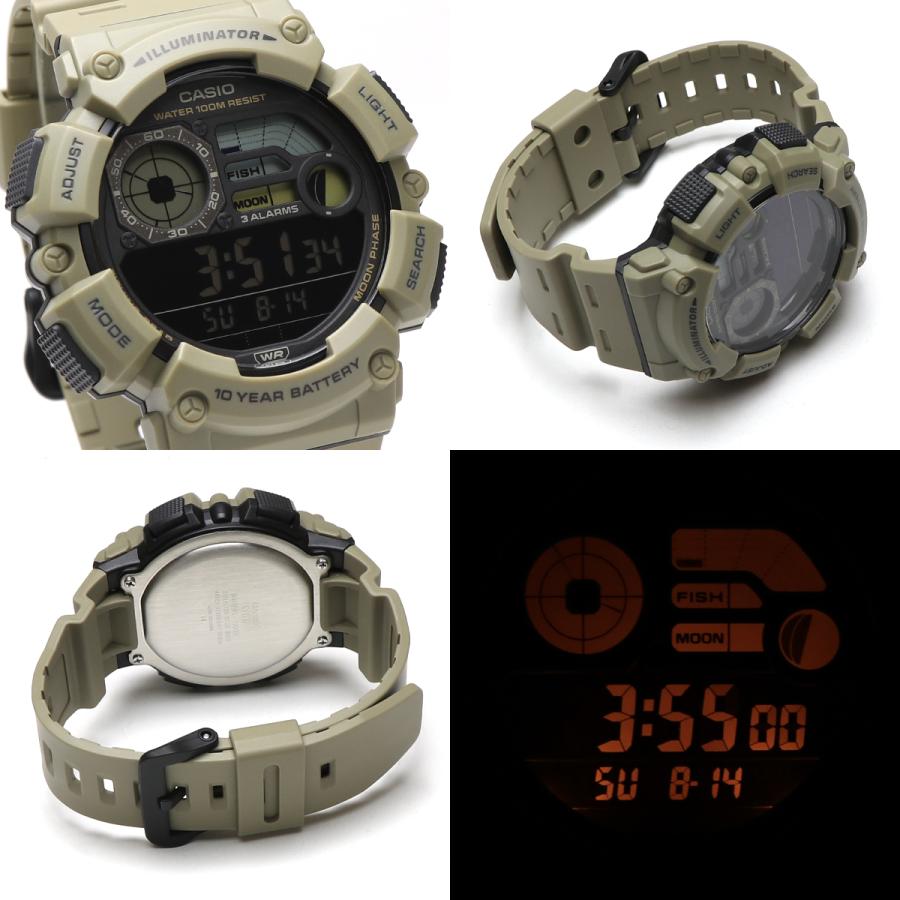 CASIO（カシオ） 【名入れ可能】CASIO WS-1500H 10気圧防水