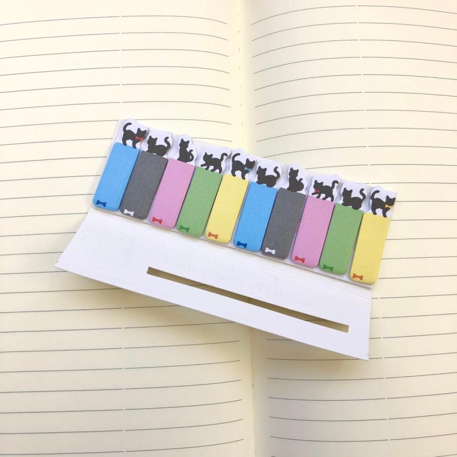 使いやすい紙製の小さめ付箋 パステルの本体にかわいいモチーフがひょっこり コンパクト かわいい おしゃれ 安い購入 カラフル インデックス