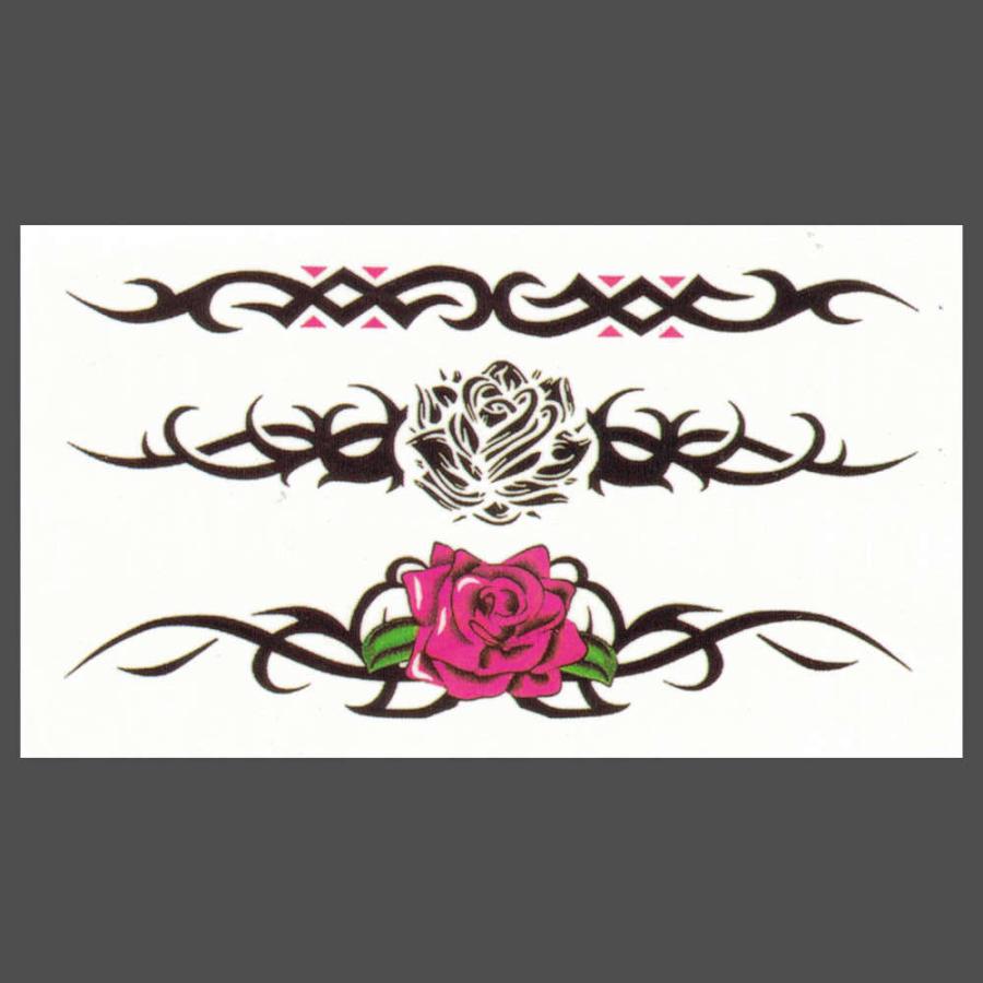ばらを中心とした華やかで印象的なタトゥーシール 水で簡単転写 腕や顔に Tatooシール ボディシール フェイスシール フェス イベント ライブ アクセサリ Arp 53fe Arpacker 通販 Yahoo ショッピング