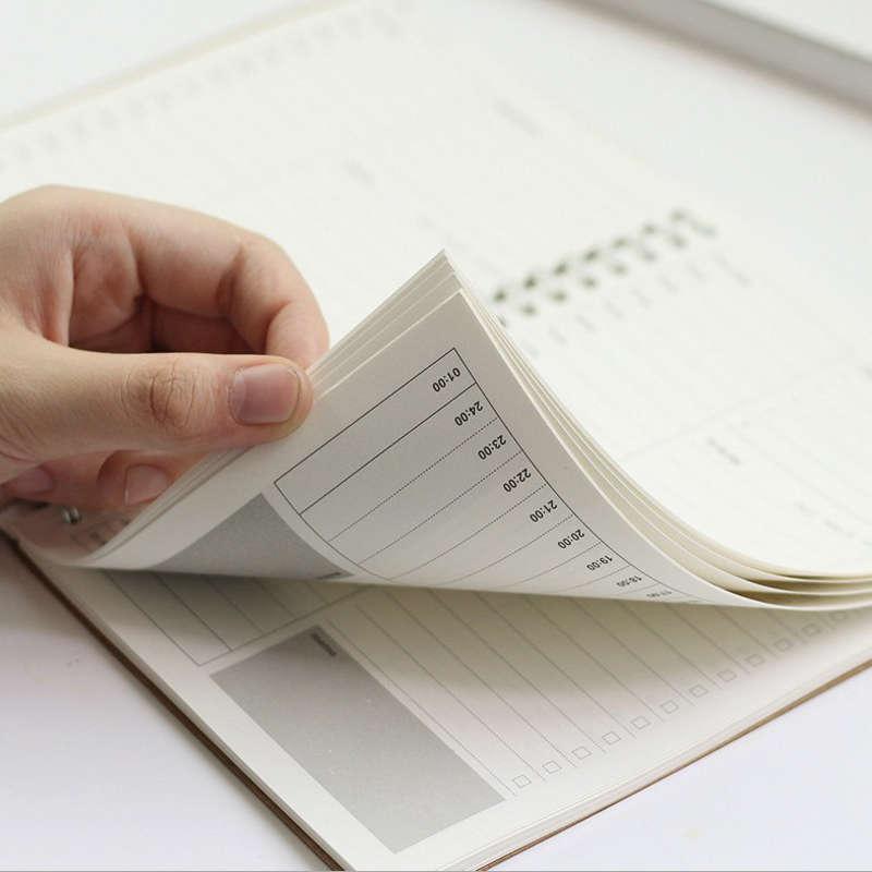 A5サイズのプランニング用ノート。マネージャ向け。月・週・日の3タイプ。 クール かっこいい 仕事 ビジネス オフィス プロマネ ワーママ |  | 01