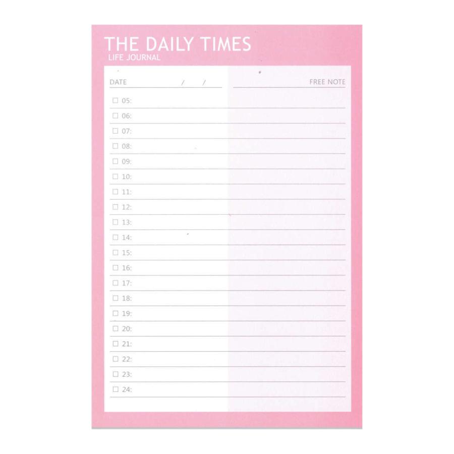 59 以上節約 訳あり 備忘録にもtodoリストにもなる スケジュール管理用a6メモパッド 便利 仕事 ビジネス オフィス 予定管理 Materialworldblog Com