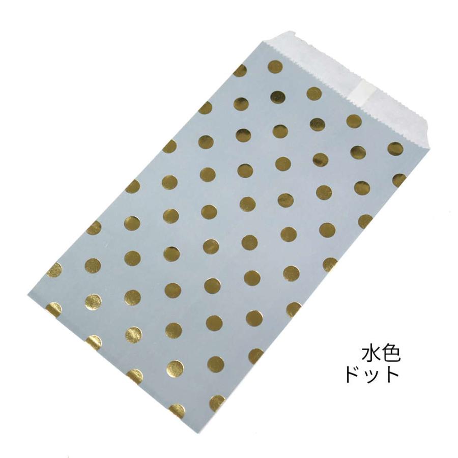 5枚セット 箔押が高見えするペーパーバッグ。お菓子や小物のギフトに。 ペーパーフラットバッグ 紙袋 封筒型 ギフトバッグ おすそわけ袋 クラフト ラッピング |  | 01