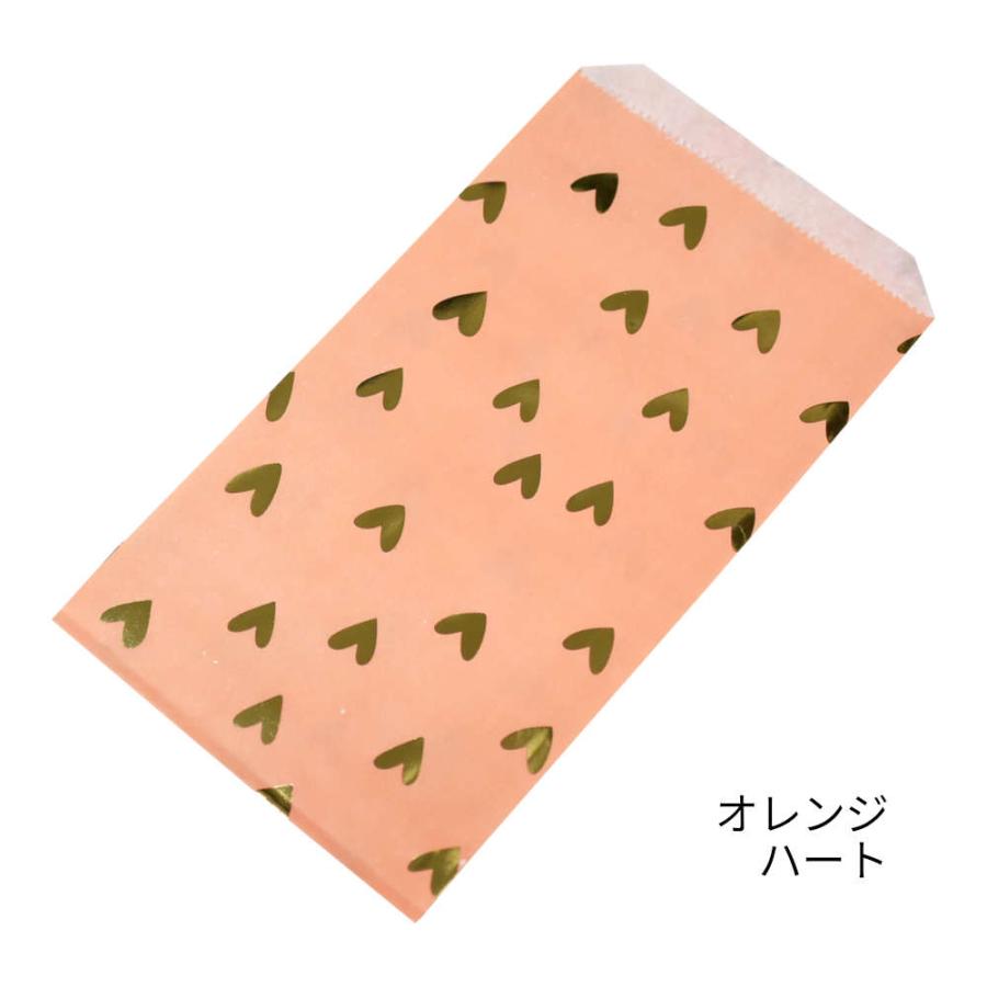 5枚セット 箔押が高見えするペーパーバッグ。お菓子や小物のギフトに。 ペーパーフラットバッグ 紙袋 封筒型 ギフトバッグ おすそわけ袋 クラフト ラッピング |  | 02