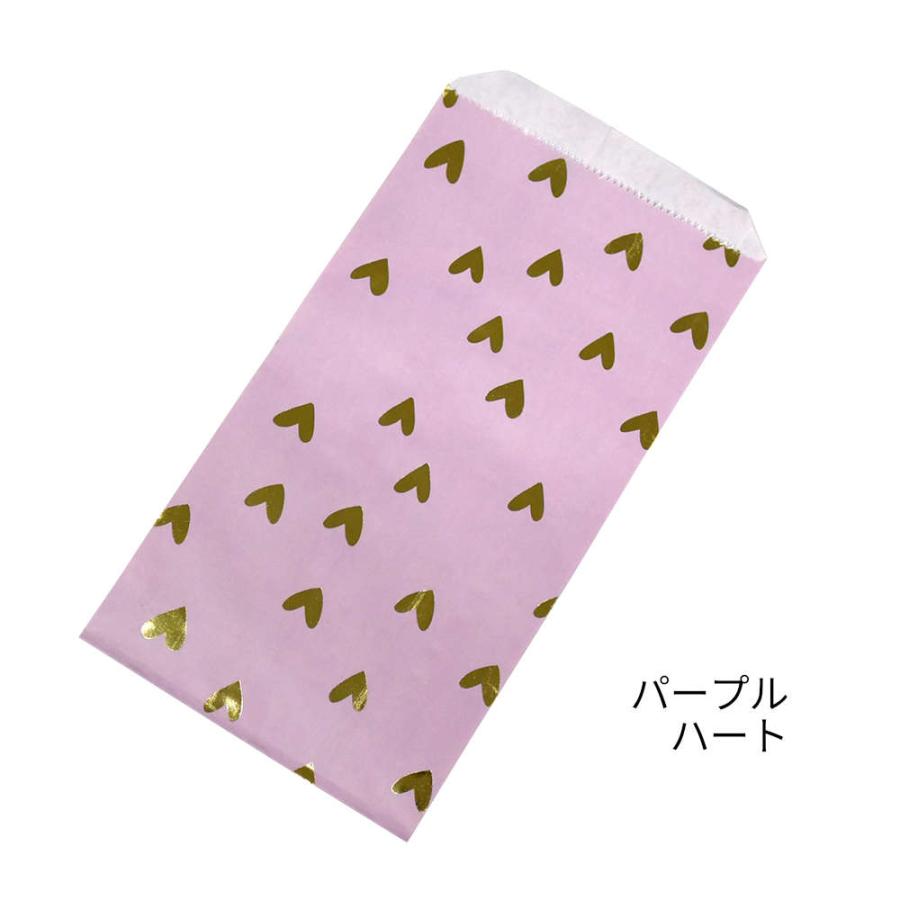 5枚セット 箔押が高見えするペーパーバッグ。お菓子や小物のギフトに。 ペーパーフラットバッグ 紙袋 封筒型 ギフトバッグ おすそわけ袋 クラフト ラッピング |  | 04