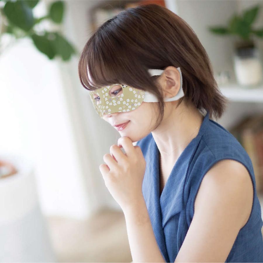 オープンアイのホットアイマスク。うっとりするほど華やかなブーケデザインでギフトに最適。 使い捨て ご褒美 あったか クリスマス 母の日 入学 卒業 退職 |  | 07