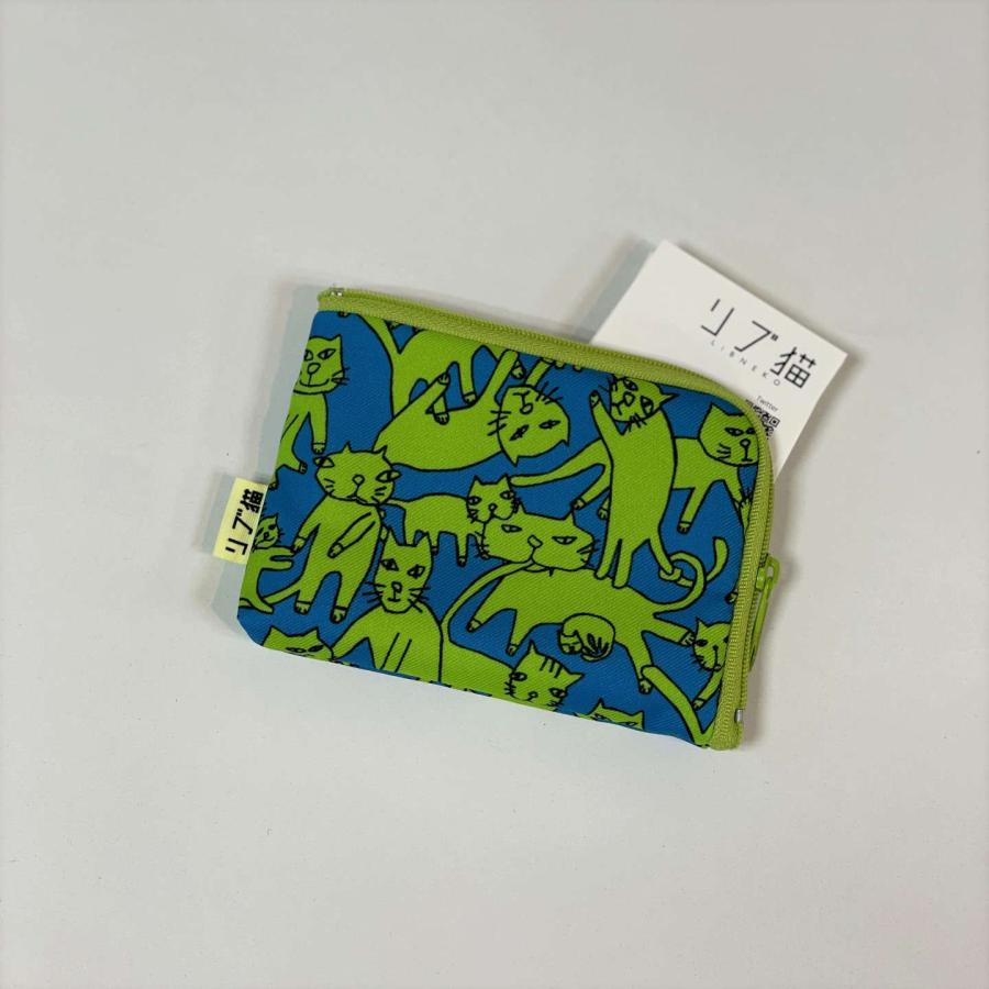 巾着、ペンケース、カード入れとポーチの4点セット。人と被らない個性派デザインで周りと差をつけて。 ねこ 新生活 入園 入学 新生活 収納 整理 プレゼント |  | 08
